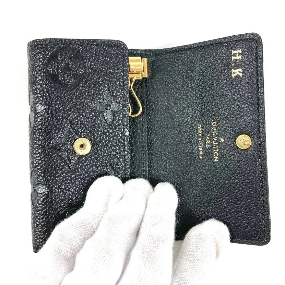 LOUIS VUITTON M64421 MonogramEmpreinte Multicles 6 6P Key Case Black
